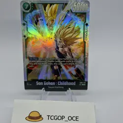 Son Gohan Childhood - FB01-140 SCR - Dragon Ball Fusion World English Card NM - Image 1