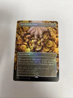Smothering Tithe Borderless Foil Card #342 MTG LP - Image 1