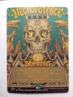 Necropotence 1995 Secret Lair 30th Anniversary Countdown MTG - Image 1