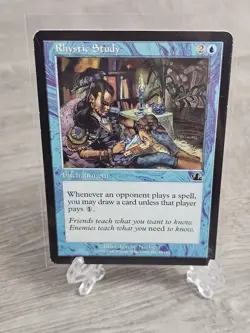 MTG Magic The Gathering - Rhystic Study – Prophecy MP - Image 1