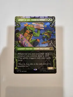 Mikey & Leo, Chaos & Order (Showcase) Teenage Mutant Ninja Turtles Foil - Image 1