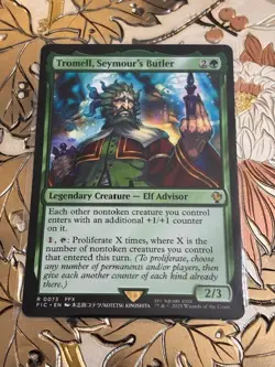Magic the Gathering Tromell, Seymour's Butler R Commander: FINAL FANTASY 73 - Image 1