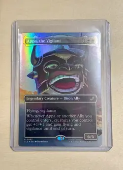Appa, the Vigilant (Borderless) 62 Avatar Last Airbender: Eternal Legal MTG Foil - Image 1