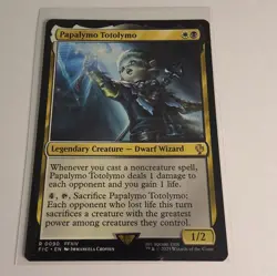 MTG - Papalymo Totolymo - Commander: Final Fantasy NM/M Condition - Image 1