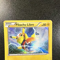 Pokemon TCG Pikachu Libre 30/30 XY Trainer Kit 2016 Holo Promo Basic 80HP - Image 5