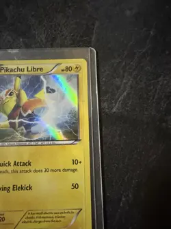 Pokemon Pikachu TCG Libre Holo XY Trainer Kit 30/30 - Image 3