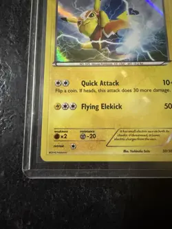 Pokemon Pikachu TCG Libre Holo XY Trainer Kit 30/30 - Image 5