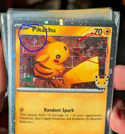 DOUBLE SWIRL 🌀 Pikachu 051 /162 2026 Pokemon Day 30th Anniversary Promo Cosmos - Image 1