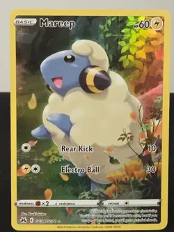 Crown Zenith: Galarian Gallery #GG34/GG70 Mareep tcg Pokemon Ultra Rare,Holo - Image 1
