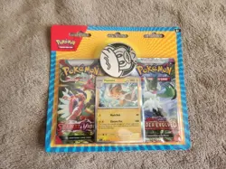Pokemon Scarlet & Violet Base + Paldea Evolved Blister 2 Pack Pawmot - Image 1