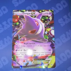 Gengar EX Promo Holo Jumbo 034/119 170 HP 2014 English Pokemon Card - Image 1