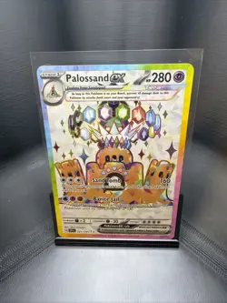Palossand ex - 221/191 Ultra Rare Holo NM Pokemon SV08: Surging Sparks A5 - Image 1
