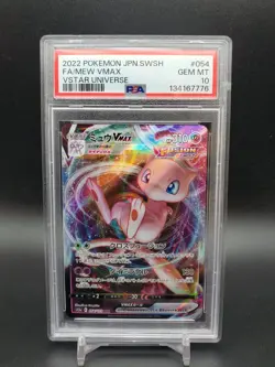 2022 Mew VMAX 054/172 Vstar Universe Japanese PSA 10 Pokemon TCG - Image 1
