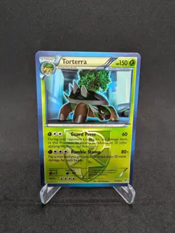 NM Torterra (Team Plasma) 3/135 Rare Plasma Storm Pokemon TCG - Image 1