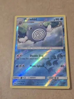 Poliwhirl 31/149 - Sun & Moon Base Set Pokemon Reverse Holo Foil Nice! - Image 1