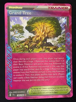 Pokemon Grand Tree ACE SPEC Rare SV07: Stellar Crown 136/142 NM - Image 1