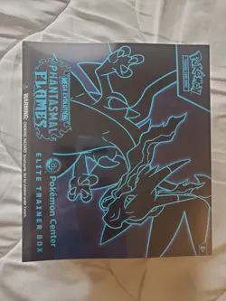 Pokemon TCG Phantasmal Flames Pokemon Center ETB SEALED - Image 1