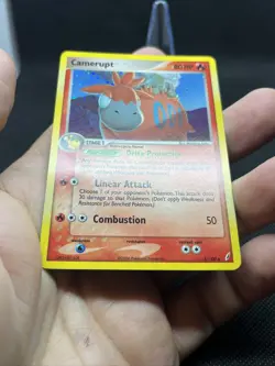 Pokemon TCG Camerupt #3/100 – Crystal Guardians (2006) Holo Rare (NM/LP) - Image 4