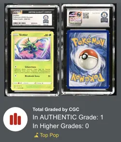 WORLD RECORD POKEMON Rebel Clash Scyther (SICHLOR) GERMAN 004/192 - Image 1