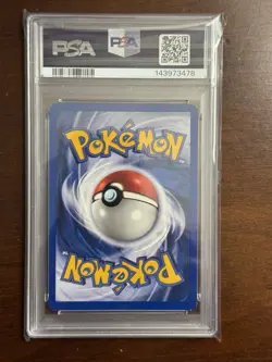 2000 Pokemon Rocket #1 Dark Alakazam Holo 1st Edition PSA 7 - Image 3