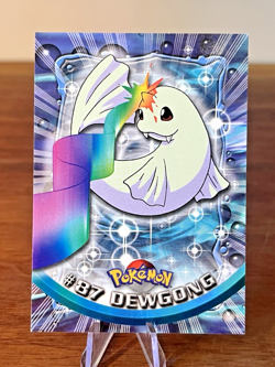 2000 Topps Pokemon #87 Dewgong TV Animation Series 2 Blue Logo non holo NM - Image 1