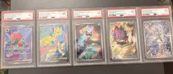 Pokemon Journey Together PSA Slabs (5 x PSA 9) - Image 1