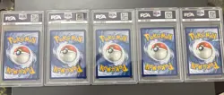 Pokemon Journey Together PSA Slabs (5 x PSA 9) - Image 2