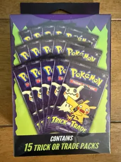 Pokemon Trick or Trade Booster Pack Box - 15 Packs - 2025 NEW Sealed Box 820650855306 - Image 3