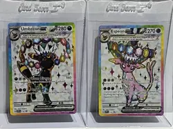 Pokemon TCG - Espeon And Umbreon Figure Collection Black Star Promos - Image 1