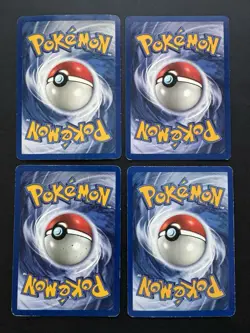 Pokemon TCG Lot of 4 Vintage WOTC Rare Non Holo HP - Image 2