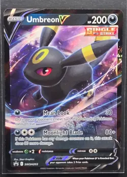 Umbreon V SWSH203 Black Star Promo Pokemon 2022 - Image 1