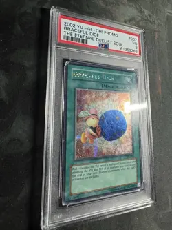 2002 Yu-Gi-Oh! Graceful Dice EDS-002, Eternal Duelist Soul Promo,PSA 3 Exclusive - Image 4