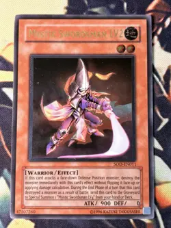 Yugioh: Mystic Swordsman LV2 - SOD-EN011 - Ultimate Rare - Unlimited - MP - Image 1