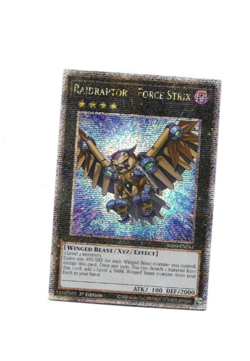 Yugioh Yu-Gi-Oh! Raidraptor - Force Strix RA04-EN243 1st Quarter Century Secret - Image 1