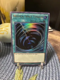 YUGIOH MYSTICAL SPACE TYPHOON DUOV-EN086 ULTRA 1ST ED NM - Image 1