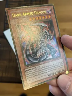 Yugioh Dark Armed Dragon GLD2-EN031 Gold Rare Limited Edition VLP - Image 2