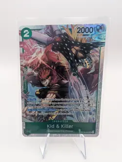 Kid & Killer Starter Deck24: GREEN Jewelry Bonney ST24-002 One Piece TCG Card NM - Image 1