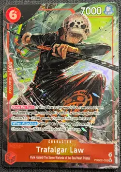 Trafalgar Law Alt Art PRB02-002 (SR*) ONE PIECE The Best vol.2 English PRB-02 - Image 1