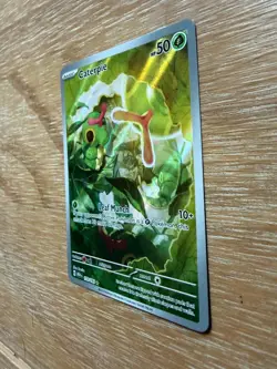 Caterpie - 172/165 - English 151 - Pokemon TCG Card IR NM Illustration Rare - Image 3