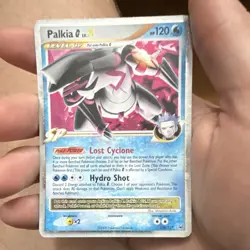 Palkia G LV.X Ultra Rare Holo 125/127 Platinum 120 HP Hydro Shot Pokemon Card - Image 1