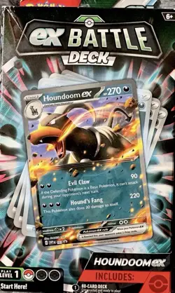 Pokemon Ex Battle Deck HOUNDOOM | IRON LEAVES EX 60 CARD DECKS BRAND - Lot Of 2 - Image 2