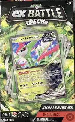 Pokemon Ex Battle Deck HOUNDOOM | IRON LEAVES EX 60 CARD DECKS BRAND - Lot Of 2 - Image 5