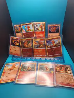 Pokemon 12 Charmander card LOT - no dupes - Image 1