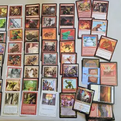 Commander Magic Deck MTG Cards = ALL 100 ***GOBLINS*** Red White Haste Aggro Fun - Image 2