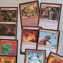 Commander Magic Deck MTG Cards = ALL 100 ***GOBLINS*** Red White Haste Aggro Fun - Image 4