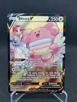 Pokemon TCG Blissey v Full Art Holo Card TG22/TG30 (NM) - Image 1