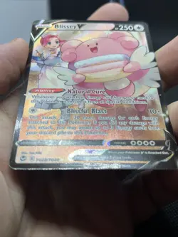 Pokemon TCG Blissey v Full Art Holo Card TG22/TG30 (NM) - Image 2