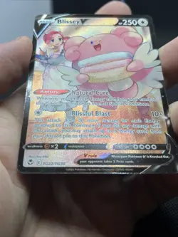 Pokemon TCG Blissey v Full Art Holo Card TG22/TG30 (NM) - Image 3