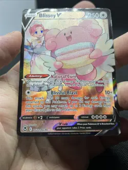 Pokemon TCG Blissey v Full Art Holo Card TG22/TG30 (NM) - Image 5