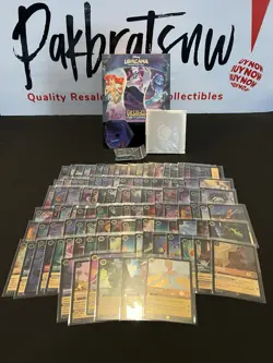 Lot of (123) Cold Foil Cards + Empty Trove Box - Disney Lorcana Ursula's Return - Image 1